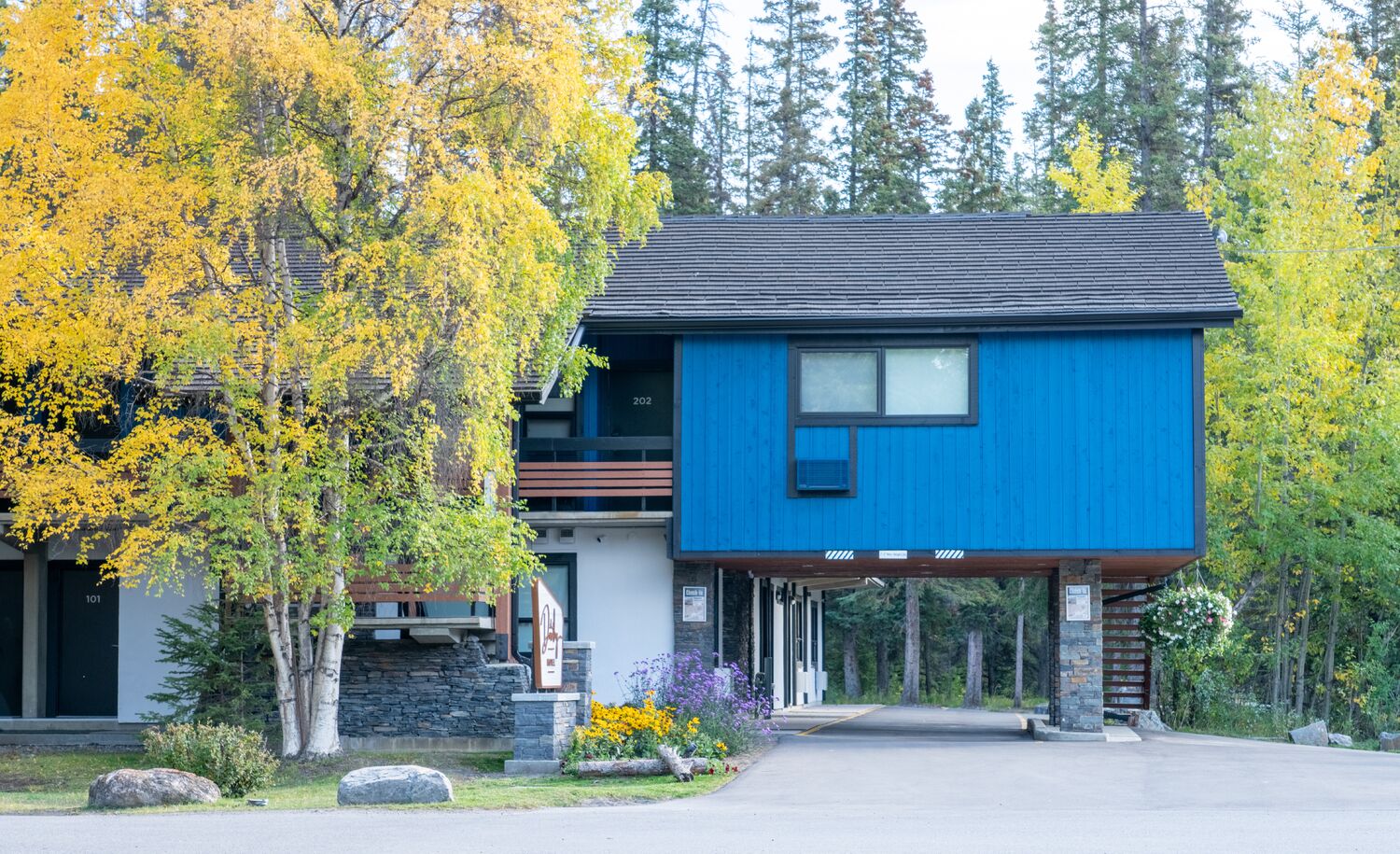 The Dorothy Motel on Banff Avenue in Banff National Park